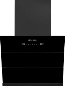 Faber Hood Bliss FL SC HC BK IN 60 Auto Clean Wall Mounted Chimney