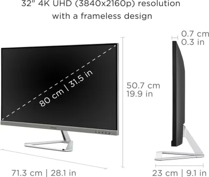 ViewSonic VX3276-4K-MHD 32 inch Ultra HD 4K Monitor