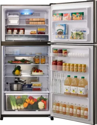 Sharp SJ-GP60T-BK 613 L 2 Star Double Door Refrigerator