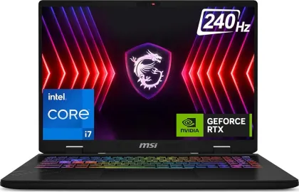 MSI Crosshair 16 HX D14VGKG-205IN Gaming Laptop (14th Gen Core i7/ 32GB/ 1TB SSD/ Win11 Home/ 8GB RTX4070)