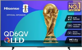 Hisense Class QD6QV 43 inch Ultra HD 4K Smart QLED TV (43QD6QV)