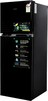 Croma CRLR260FFD259606 259L 3 Star Double Door Refrigerator