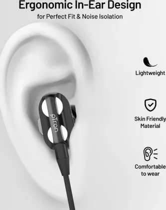 pTron Boom Play X4 Type-C Wired Earphones