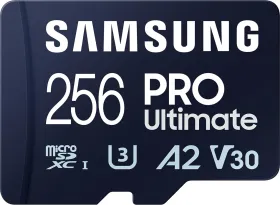 Samsung Pro Ultimate 256GB Micro SDXC UHS-I Memory Card