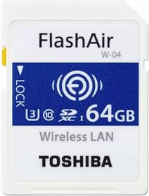 Toshiba WIFI 64 GB Class 10 90 MB/s Memory Card