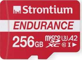 Strontium Nitro Plus Endurance A2 256GB Micro SDXC UHS-1 Memory Card