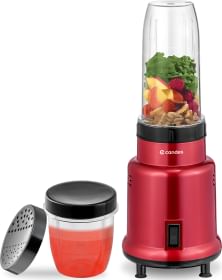 NutriPro Nutri Blender 500 Juicer Mixer Grinder (2 Jars, Silver