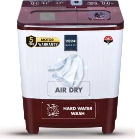 MarQ By Flipkart MQSA1005NNNKM 10 kg Semi Automatic Top Load Washing Machine