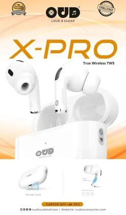 OUD X-Pro True Wireless Earbuds