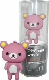 Dinosaur Drivers Cute Bear 16GB Pen Drive