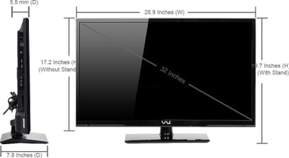 Vu 32K160M (Android) 80cm (32) LED TV (HD Ready, Smart)