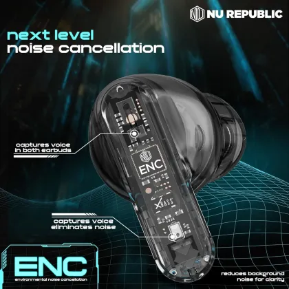 Nu Republic Cyberstud Punk True Wireless Earbuds