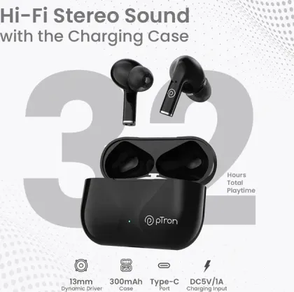 pTron Basspods P181 True Wireless Earbuds
