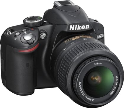 Nikon D3200 DSLR Camera (AF-S 18-55mm VRII Lens)
