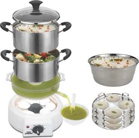 Steemo Semi SS 600W Multi Steam Cooker