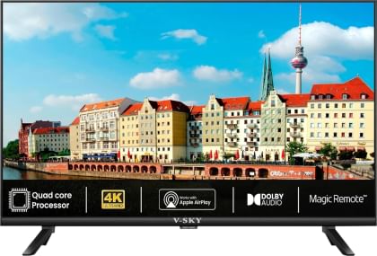 V-SKY 43WUOS 43 inch Ultra HD 4K Smart LED TV Price in India 2025, Full ...