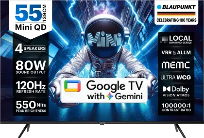 Blaupunkt BQD55Mini7044 55 inch Ultra HD 4K Smart Mini LED TV