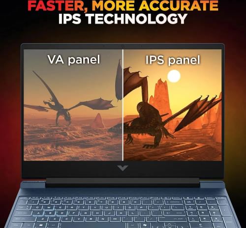HP Victus 15-FA2558TX Gaming Laptop (Intel Core 5 210H/ 24GB/ 512GB SSD/ Win11/ 6GB RTX3050)