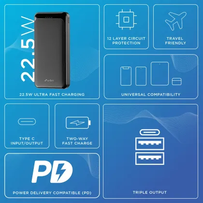 URBN UPR120 10000 mAh Power Bank - image 4