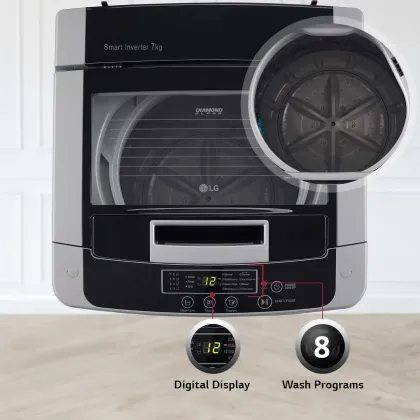 LG T70SKSF4Z 7 kg Fully Automatic Top Load Washing Machine