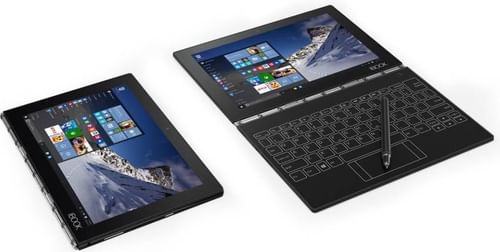 Lenovo Yoga Book yb1-x91l Laptop (Atom Quad Core/ 4GB/ 64GB EMMC/ Win10 Pro)