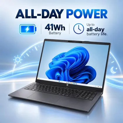 HP OmniBook 3 16 Laptop (Intel Core Ultra 7 255U/ 16GB/ 1TB SSD/ Win 11)