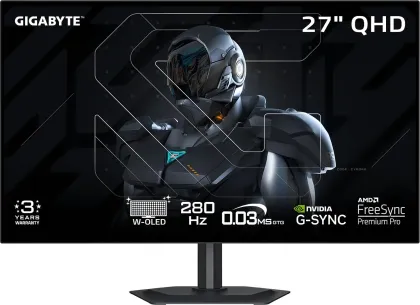 Gigabyte MO27Q28GR 27 inch Quad HD W-OLED Gaming Monitor