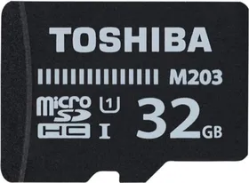 Toshiba M203 32GB MicroSD Class 10 100MB/s Memory Card