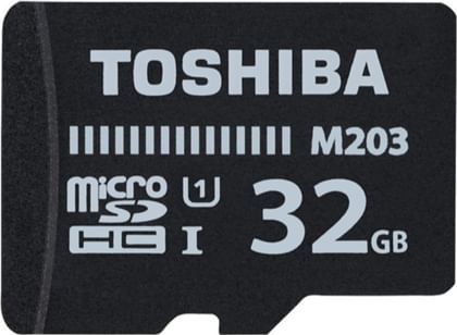 Toshiba M203 32GB MicroSD Class 10 100MB/s Memory Card