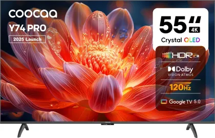 Coocaa Y74 Pro 55 inch Ultra HD 4K Smart QLED TV (55Y74 Pro)