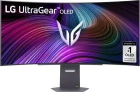 LG Ultragear 45GX90SA-B 45 inch WQHD Curved Smart Monitor