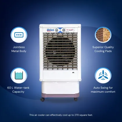 Shilpa Classic Nova 270 60 L Personal Air Cooler