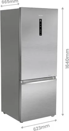 Haier HRB-3752BNS-P 325 L 2 Star Double Door Refrigerator