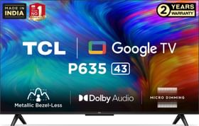 TCL 43P635 43 inch Ultra HD 4K Smart LED TV
