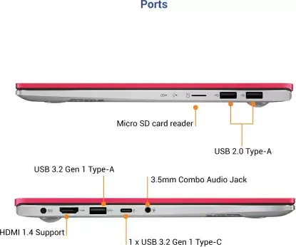 Asus M433IA-EB591TS Laptop (Ryzen 5/ 8GB/ 512GB SSD/ Win10 Home)