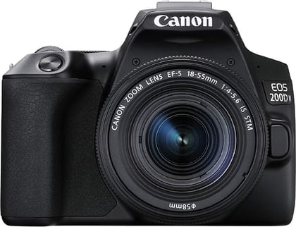 Canon EOS 200D II 24.1MP DSLR Camera (EF-S 18-55mm f4-5.6 IS STM)
