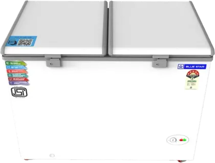 Blue Star CF5330NEYW 300 L 5 Star Double Door Deep Freezer