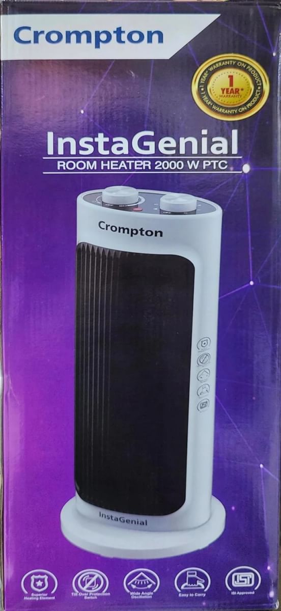 Crompton COMFY PLUS CROMPTON COMFY PLUS Quartz Room Heater Price in India -  Buy Crompton COMFY PLUS CROMPTON COMFY PLUS Quartz Room Heater online at