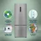 Haier HEB-363TS-P 355 L 3 Star Double Door Refrigerator