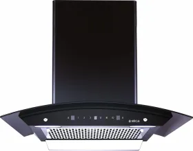 Elica Auto Sense WDFL 606 HAC LTW MS Nero Auto Clean Wall Mounted Chimney