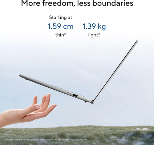 Asus Vivobook 14 S3407CA-LY084WS Laptop (Intel Core Ultra 7 255H/ 16GB/ 512GB SSD/ Win11)