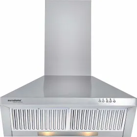 Eurodomo Sapphire PB SS 60cm Wall Mounted Chimney