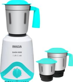 Inalsa Dash 600W Mixer Grinder (3 Jars)