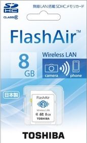 Toshiba Flash Air 8GB SDHC Memory Card (Wi-Fi)