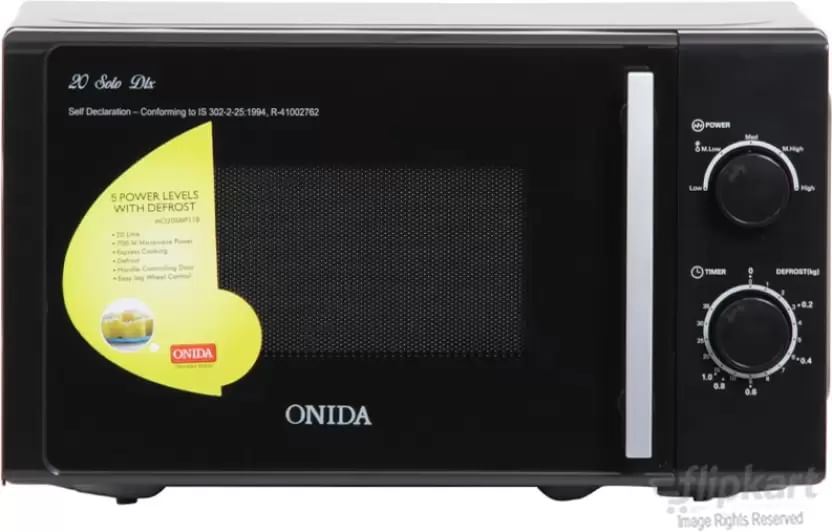 onida 20 l convection microwave oven mo20cjs26s