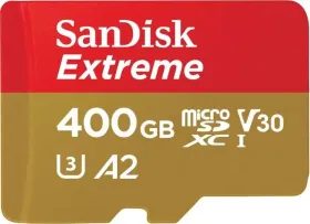 SanDisk Extreme A2 400GB Class 3 UHS-I Micro SDXC Memory Card