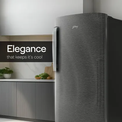 Godrej RD EMARVEL 230EN TDI FS ST 215 L 5 Star Single Door Refrigerator
