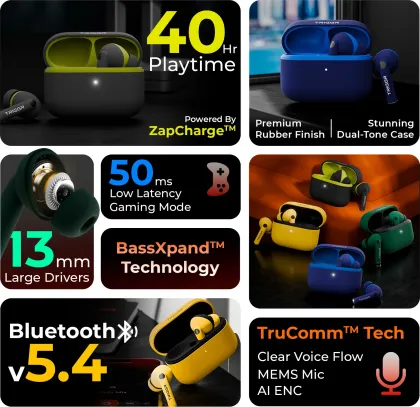 TRIGGR Ultrabuds N4 True Wireless Earbuds