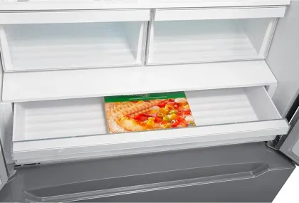 Midea MRQ23B4AST 22.5 Cu Ft French Door Refrigerator