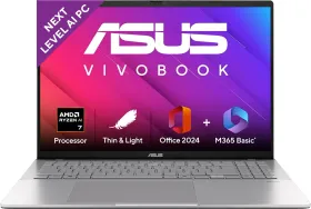 Asus Vivobook S16 (2026) M3607GA-SH050WS Laptop (AMD Ryzen AI 7 445/ 16GB/ 1TB SSD/ Windows 11)